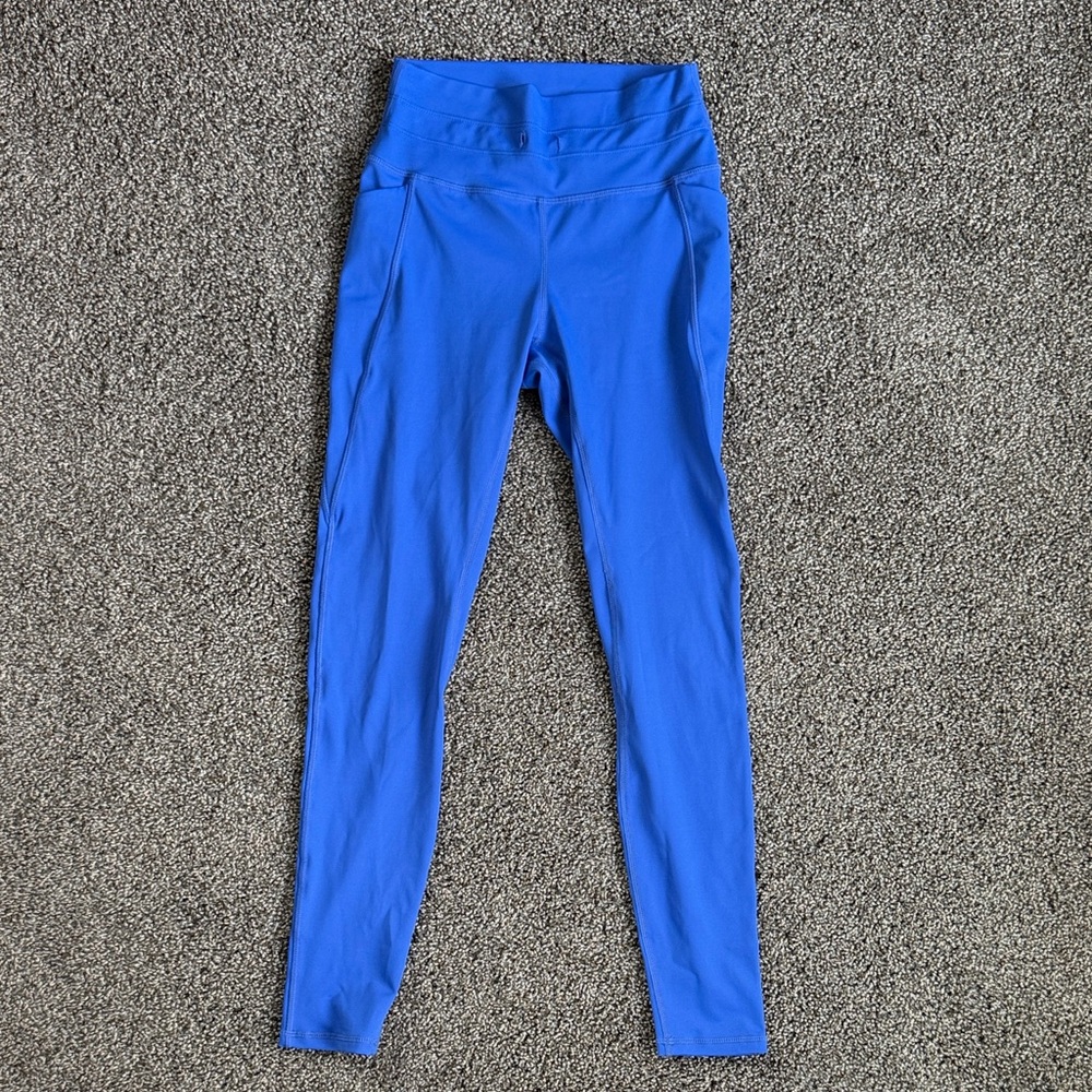 Senita Athletics Cobalt Blue drawstring Leggings